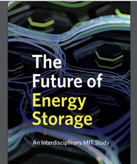 Cover page of MIT-study: The Future of Energy Storage.