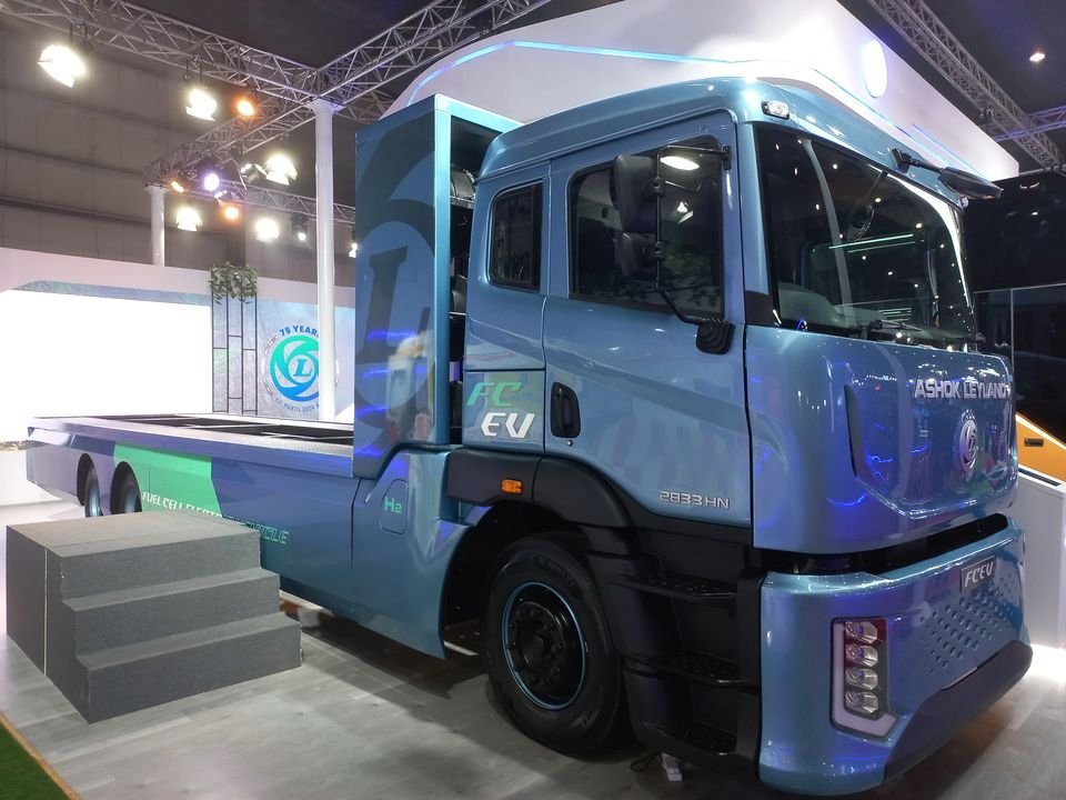 Ashok Leyland's Hydrogen Fuel Cell truck