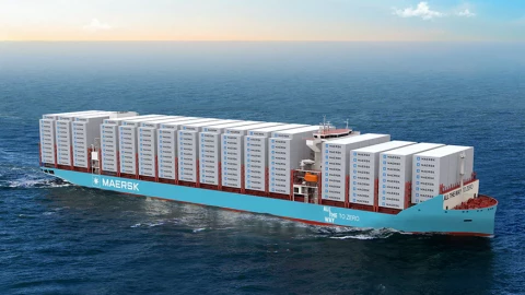 Maersk orders six more green fuel ships, taking total to 25