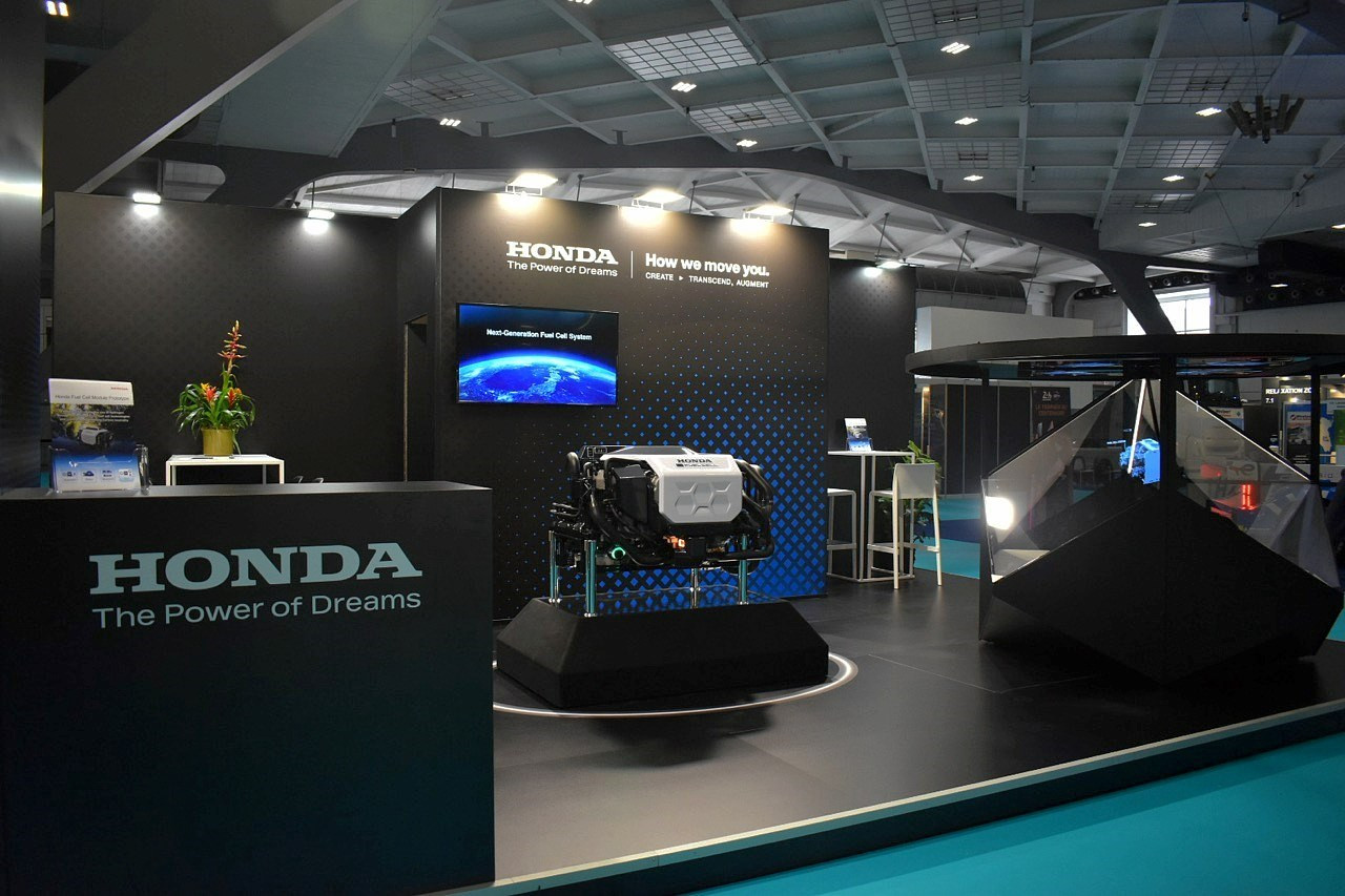 Honda showcases next-gen hydrogen fuel cell for use in EVs, stationary power